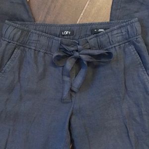 LOFT Marisa linen pants